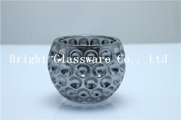 Quality 2016 high quality promotional glass candle holder, candle container for sale