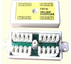 Buy cheap Ethernet CAT 6 connection Box, 110 Punch-down Style; White junction box product