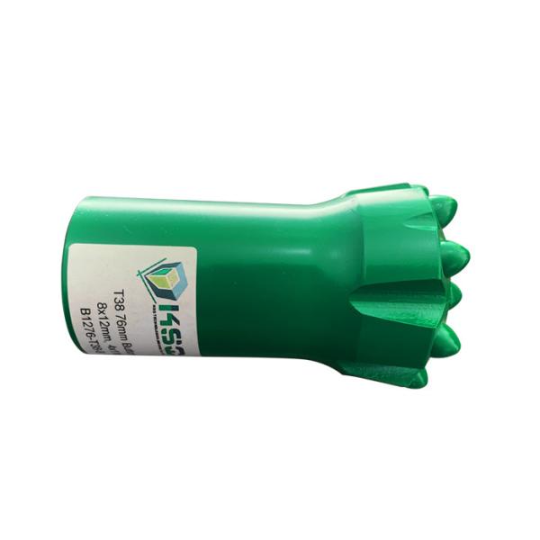 Long Service Life Drill T38 Threaded Button Bit Diameter 76mm