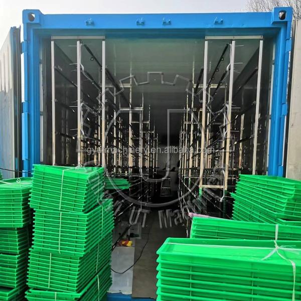 Quality Hydroponic Fodder Trays Barley Maize Corn Sprout Equipment with Customizable Voltage for sale