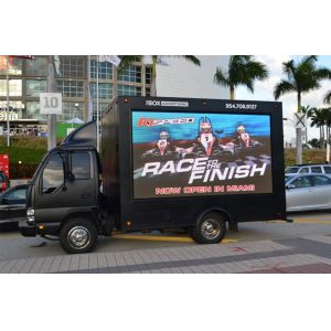 SMD1921 4500CD/M2 P4mm IP65 Mobile Trailer LED Display