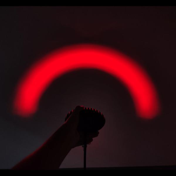 IP67 Forklift Arc Light 30W Fork Truck Lights 10V - 80V For Pedestrian Safety And Forklift Zone