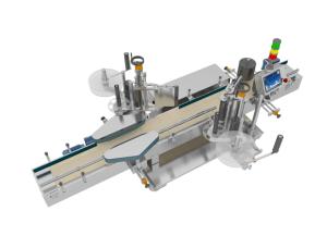 Square Flat Bottles TN-200LDS Single Side Self Adhesive Labeling Machine