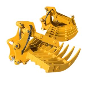 Buy cheap Heavy Duty Excavator Riddle Rake Bucket , Lawn Stone Rake For Komatsu Pc200 Pc300 product