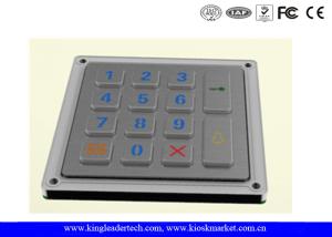 Buy cheap Backlit Vandal Proof Metal Keypad With 14 Keys For Door Access System product