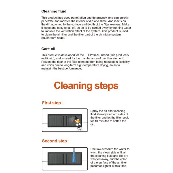 EDDYSTAR New powerful power High flow air filter High performance fit for Mercedes-Benz SMART Fortwo 1.0/0.8