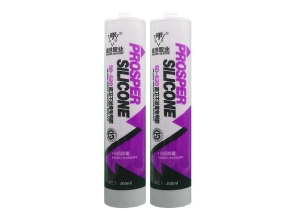 Quality Non Yellowing 280ml Bathtub Silicone Caulk , Clear Bathroom Silicone Sealant for sale