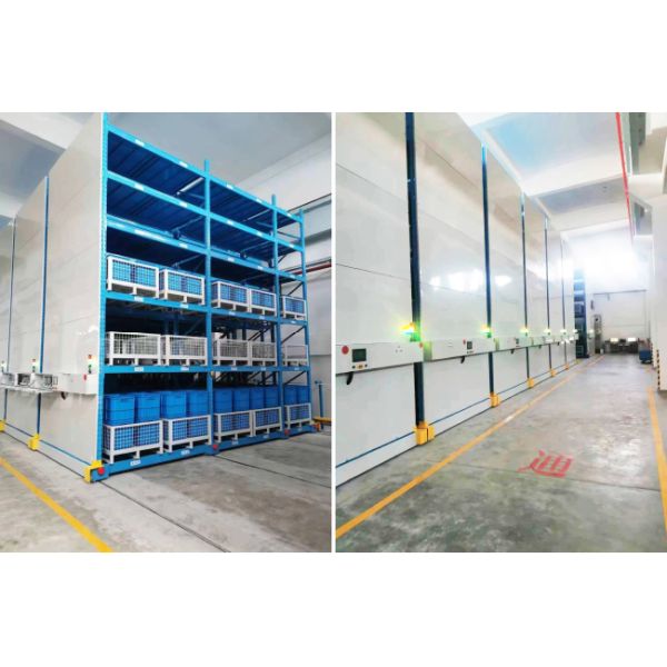 Electric Mobile Rack Rail-Guided Ground Track Guidance Closed Type Electric Powered Motorized Mobile Heavy Duty Pallet Racking