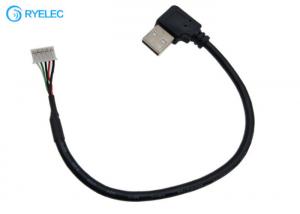 China Usb A With 5 Pin Jst Connector Ph 5-Pin To Usb A Male Right Angle 90 Degree Plug Cable on sale