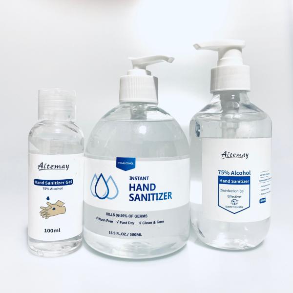 Quality Waterless Moisturizing PPE Alcohol Gel Hand Sanitizer for sale