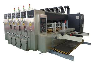 130pcs/min 3 Color Flexo Printing Machine For Corrugated Box Making Plant