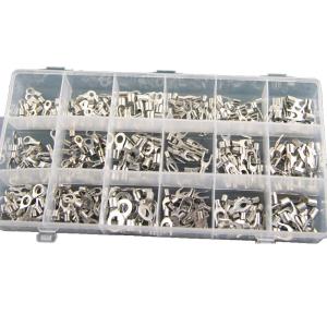 China Copper Wire Crimp Connector Cable Non-insulated Spade Terminals Kit on sale