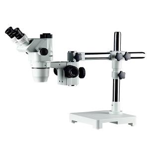 Buy cheap stereo zoom microscope trinocular zoom microscope boom stand unit with accessories product