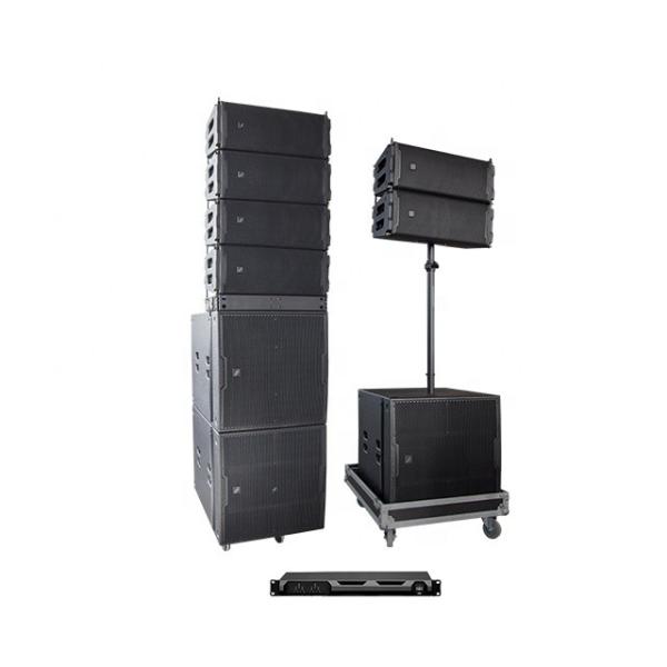Quality ARE AUDIO dual 8 inch outdoor line array speaker system lightweight design pure sound quality for sale