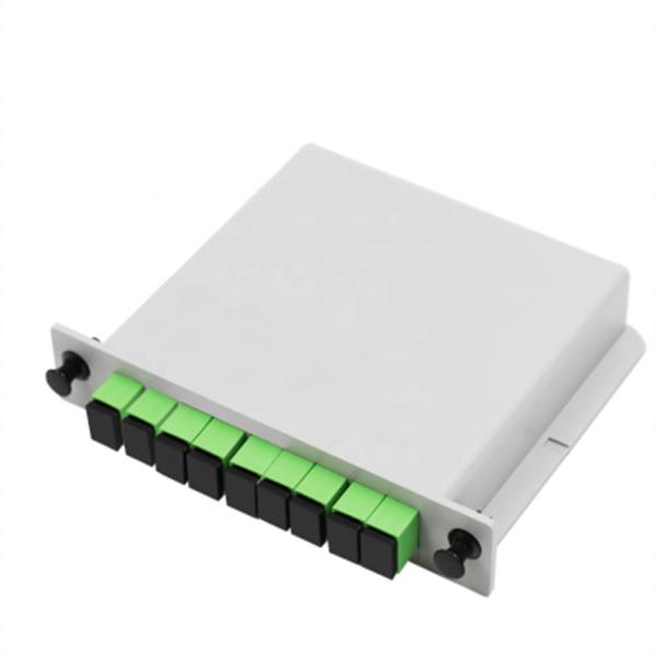 Quality Wholesale China factory fiber optical 1x8 plc splitter terminal LGX box Inserted Optic Splitter  upc apc for sale