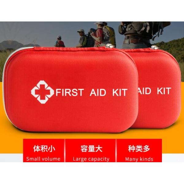 Multi Function Portable Red PVC Empty Medical First Aid Kit Bags, Empty Bags,First Aid Kit Bag,Travel First Aid Bags