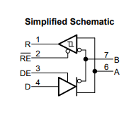 Surface Mount THVD1500DR 1/1 Transceiver Half Ic Chips RS485 8-SOIC 50 MV