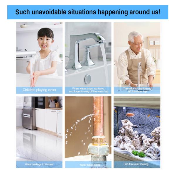 Tuya Smart Life Manufacturer Wifi Smart Water Leakage Detector With A Variety Of Smart Accessories