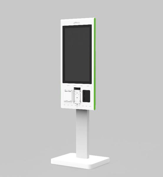 Quality 21.5 Inch 32 Inch Self Service Cashier Machine With Printer / QR Code Scanning / NFC for sale
