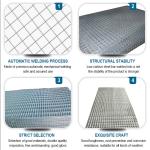 4x2 Galvanized Welded Wire Mesh Panel for Dog Cage Width 0.5-3m and Aperture 20