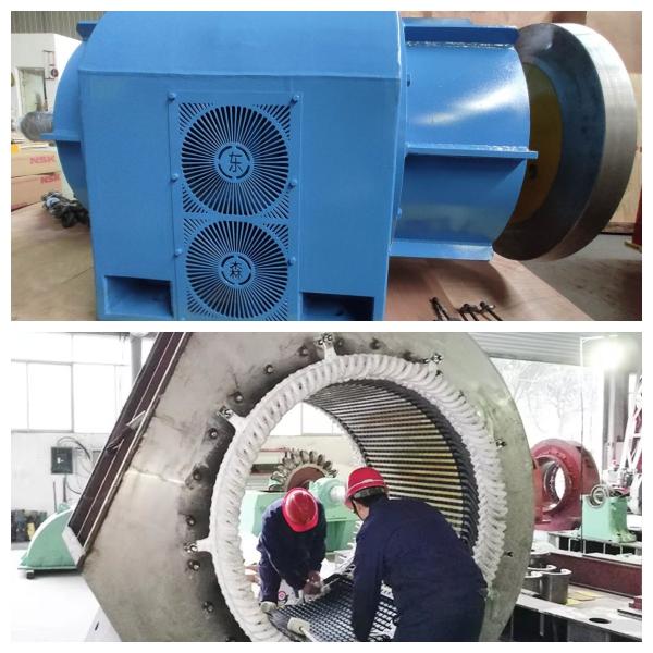 Quality Automatic Control Static Silicon Excitation Water Turbine Generator With Speed Range Of 450-1000RPM for sale