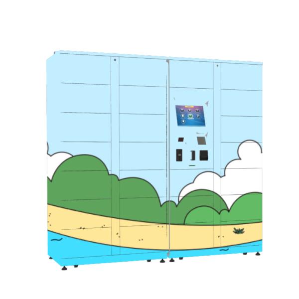 Quality Fresh Fruit Refrigerated Locker 50Hz Smart Cabinet Remote Control System for sale