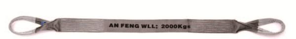 Quality Heavy Lifting 8:1 2000KG Flat Polyester Webbing Sling for sale