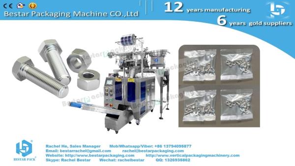 Quality Bestar automatic counting packing machine with two bowls for screws and nuts for sale