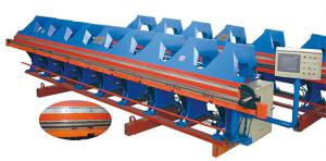 CNC Controlled Cap Slitting And Folding Machine 0.8 M/S Slitting Speed