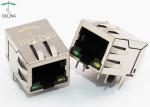 8 Positions RJ45 PCB Modular Jack 100 Base T Cat 5e Ethernet Connector