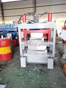 China Steel Material Double Layer Self Lock 5.5kw Roof Sheet Roll Forming Machine on sale