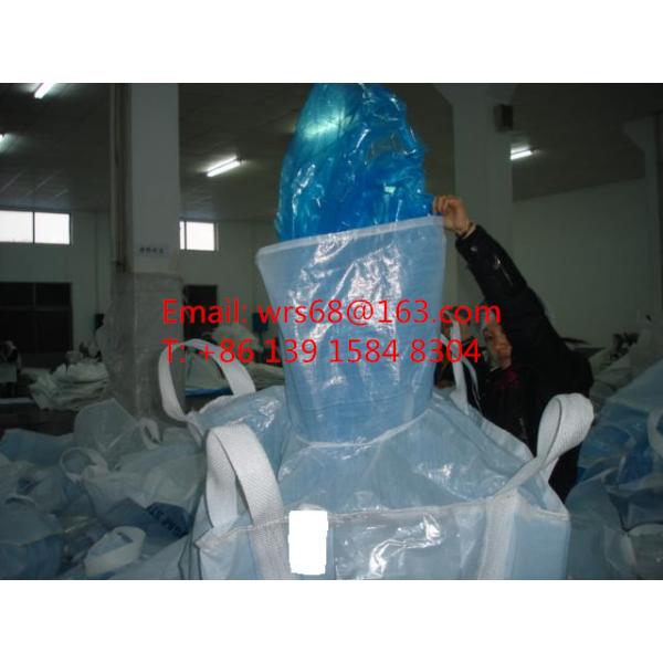 Polypropylene Jumbo bags Jumbo sack with PE Liner , Chemical Industry 1 Tonne Bulk Bags