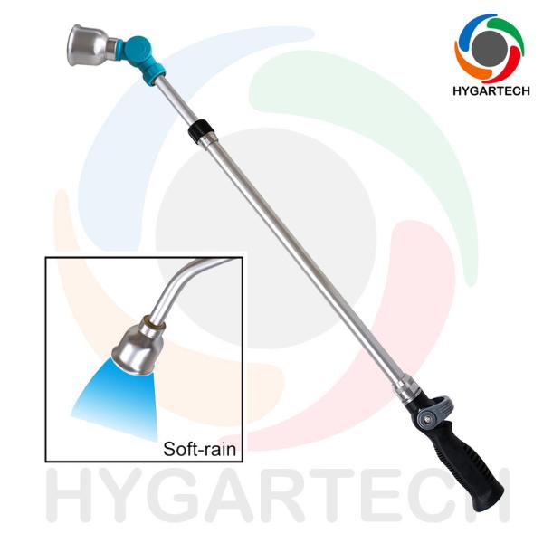 Telescopic Soft Rain Wand With Thumb Control & Swivel Head