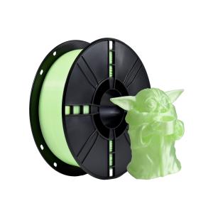 China PLA+ 3D Printer Filament Toughness Enhanced Transparent Green 330M on sale