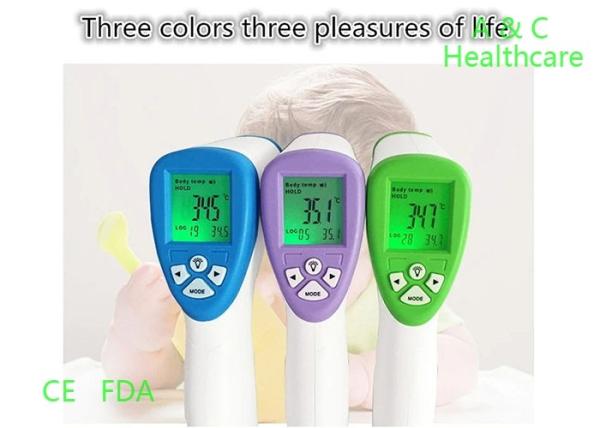 Quality Most Accuracy No Touch Infrared Thermometer ABS Plastic Two Measurement Modes for sale