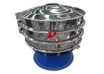 Round Soil Sieving Vibrating Screen Machine With Coarse Wire Diameter