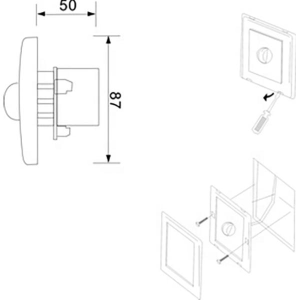 AT-3120R White Color PC 120W with Relay High Quality Volume Controller Economical