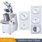 Electric 5 In 1 Multi Functional Fruit Vegetable Processing Machine Stable