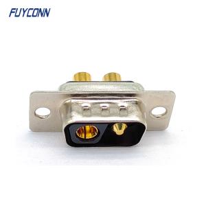 China 2V2 D-SUB Connector , Solder Male 2pin DB Connector on sale