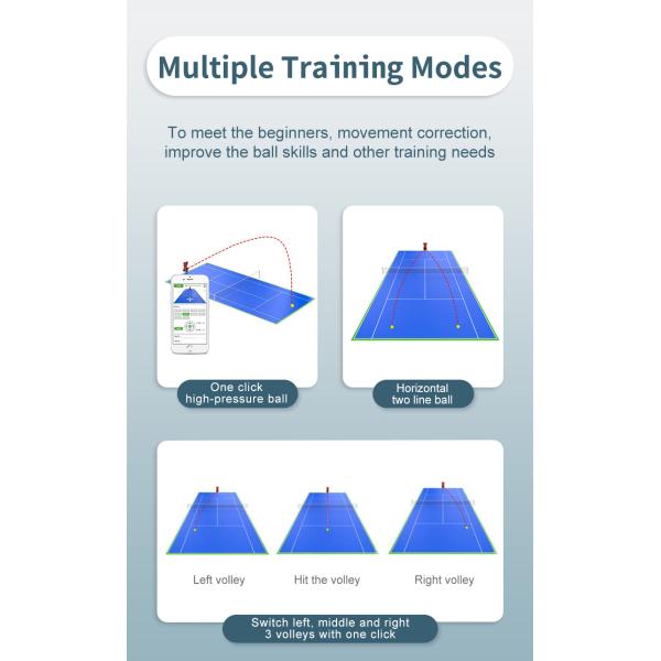 Tennis ball machine APP Control Padel PT-MAX C