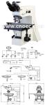 LED Inverted Metallurgical Optical Microscope For University Learning A13.0205