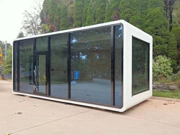 Quality LANGE Pitched Flat Pack Container House Portable Expandable Homes 13.92m2 for sale