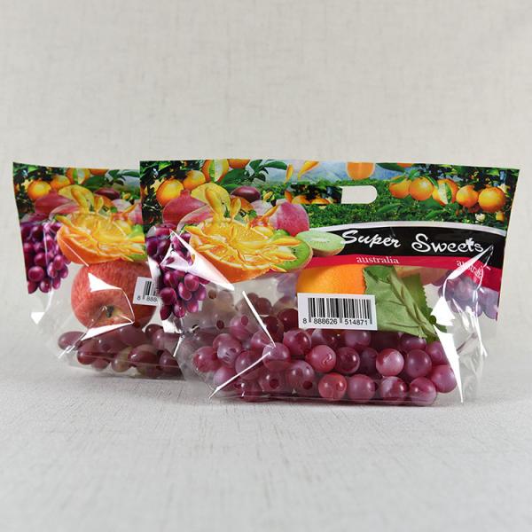 Fresh Fruit Cover Frozen Food Plastic Vegetables Protection Bags Packaging with Air Holes