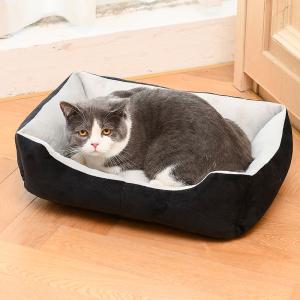 Buy cheap Luxury Cat Pet Calming Beds Cushion XXS XS S Rectangle Fluffy Dog Bed product
