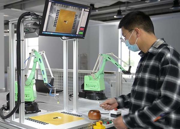 Quality 4 Axis Steper Motor Academic Robot Arm For Educational Courses for sale