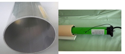 Yellow Electric Fabric Roller Blind, Motorized Roller Shades