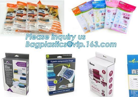 Quality Vacuum storage space saving bag, Eco self seal bags, Roll-up storage bags, Space Saver Packing, Space Saver, Packing, Ho for sale