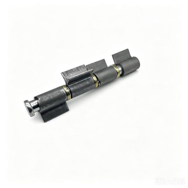 Welding hinge H26504X hinge leaf ringent, with washer or bearing,material:iron, finishing:self color or zinc plating