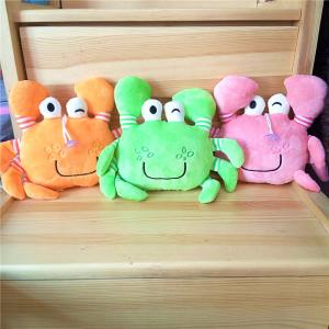 Mixed stuffed plush for grab machine 6-7inches plush toys crab