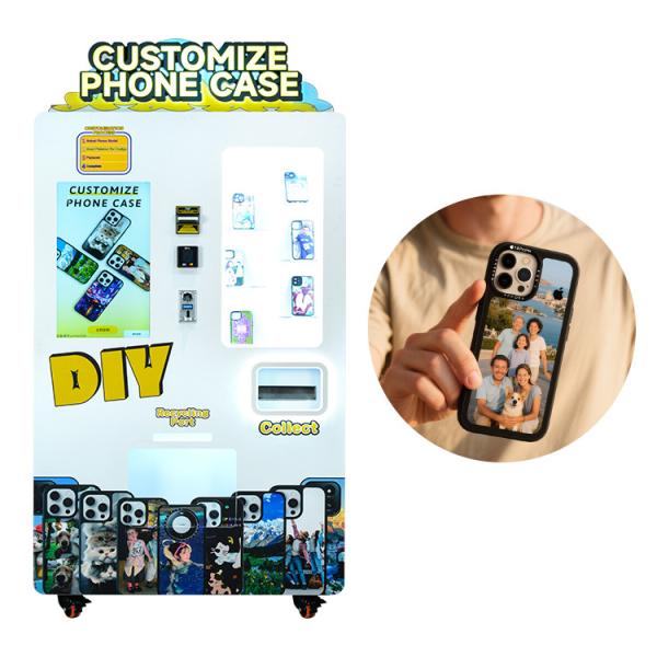 Quality Revolutionize Your Business With Phone Case Printing Vending Machine 360 PCS / Day for sale